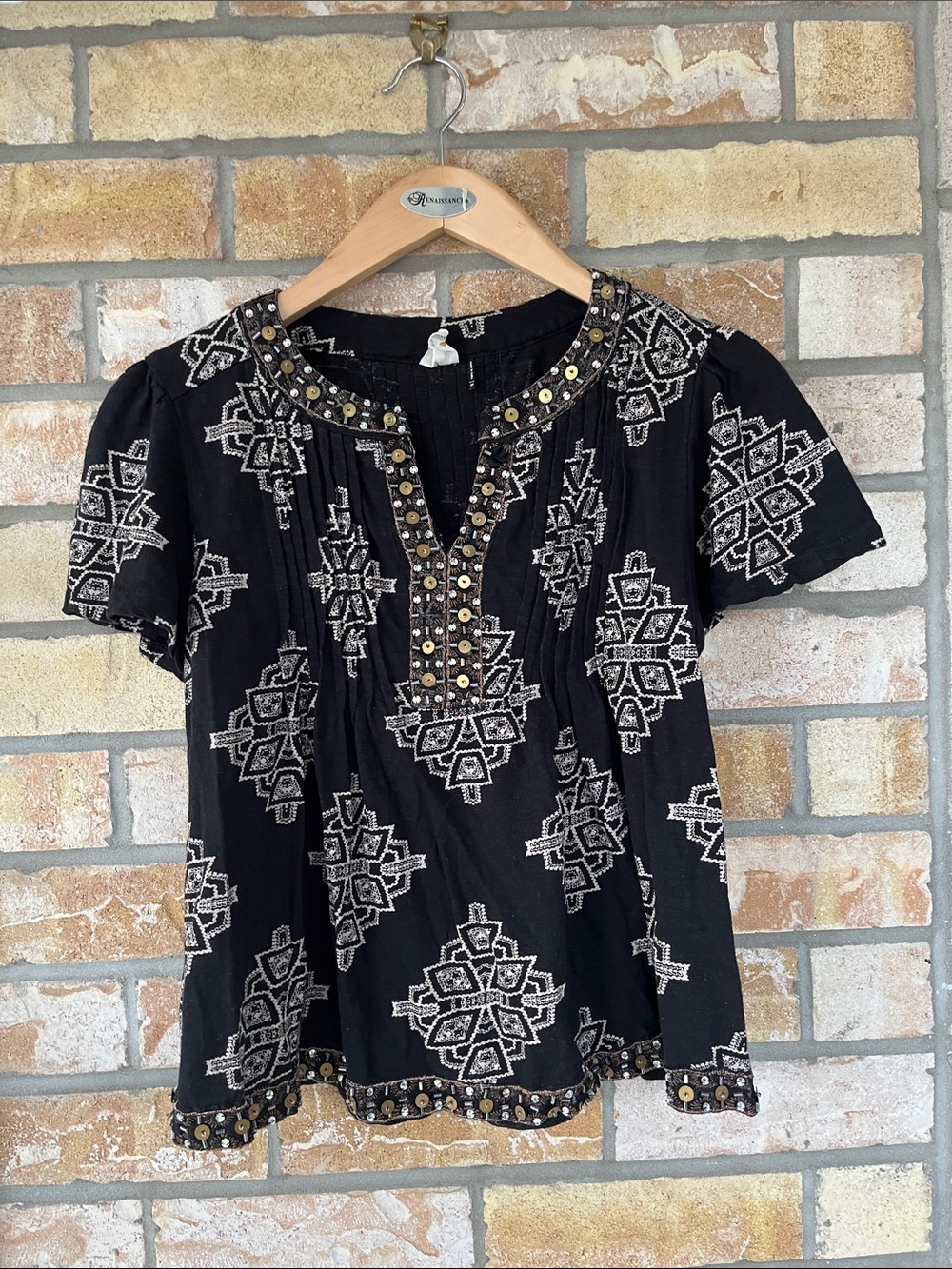 Akemi and Kin Beaded Top size xs